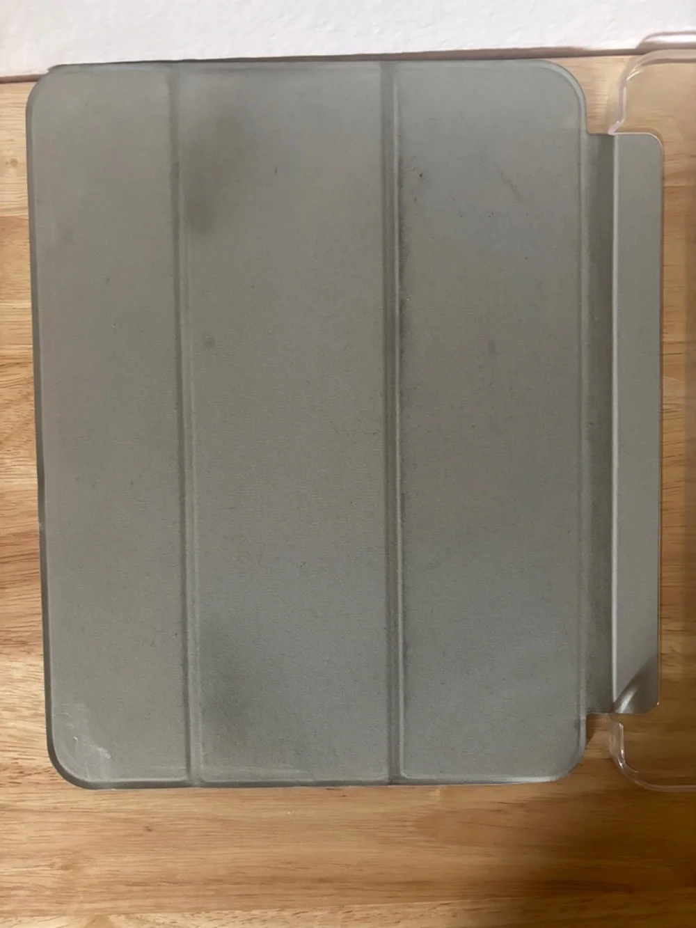 Slim Protective Tablet Folio Case - Light Gray 8x10”